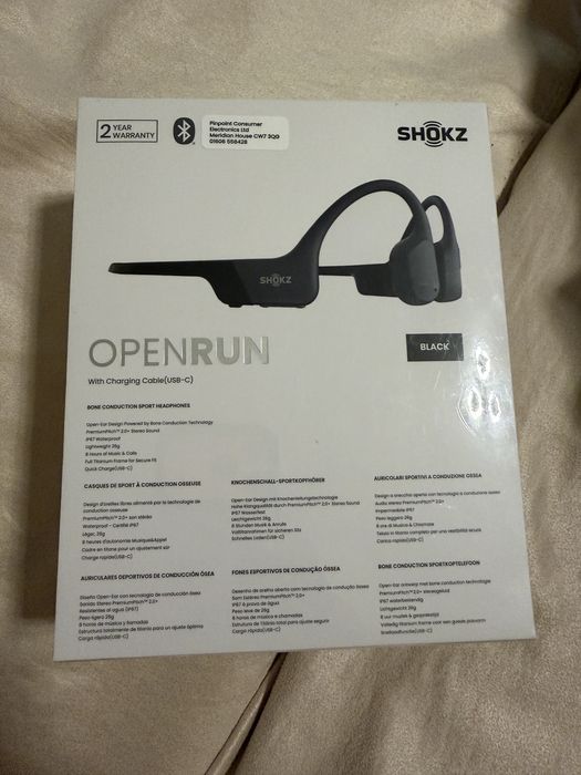 Căști sport SHOKZ OpenRun – Bone Conduction, ca noi, sigilate