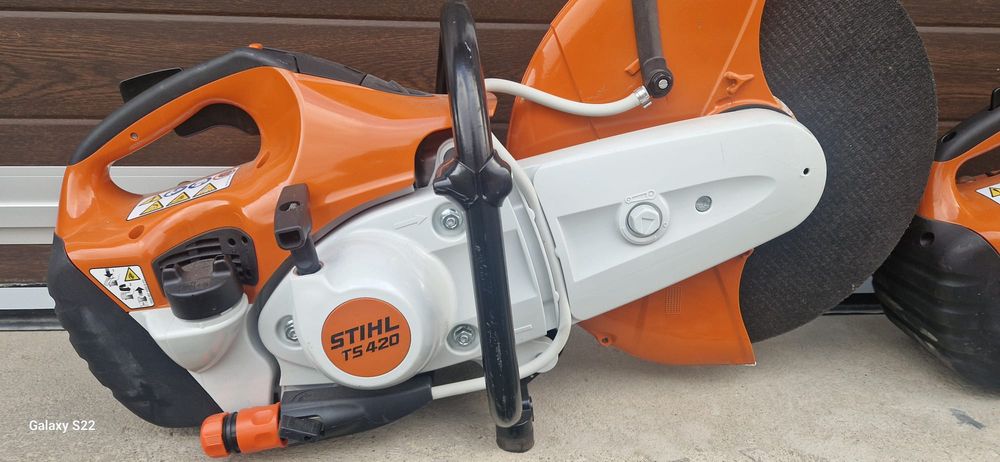 Stihl drujba pentru beton pe benzină