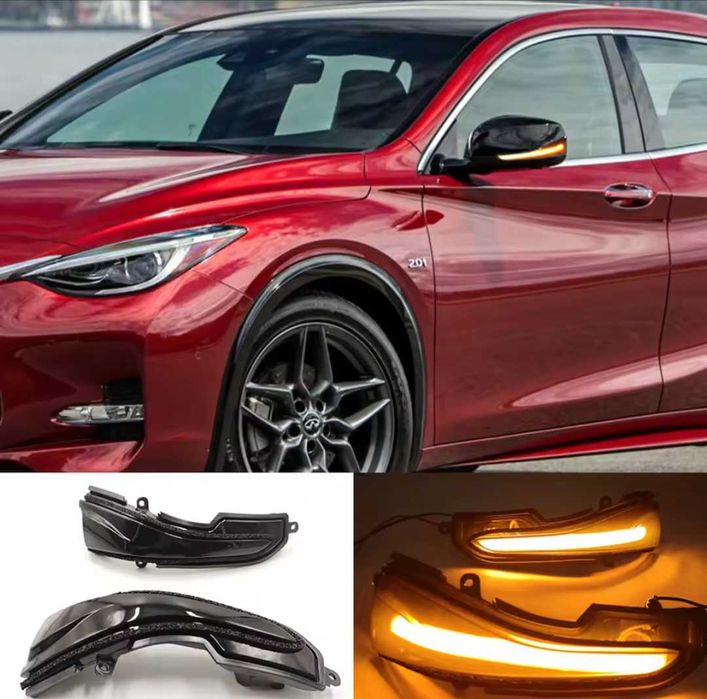 Динамични бягащи мигачи за огледалата за Инфинити Infiniti QX50 QX60