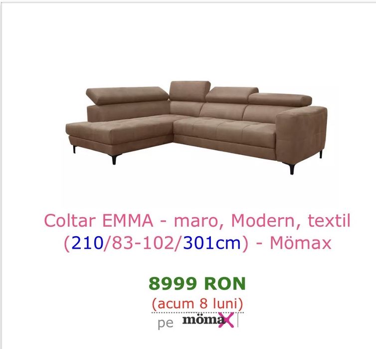 Coltar extensibil electric Emma momax