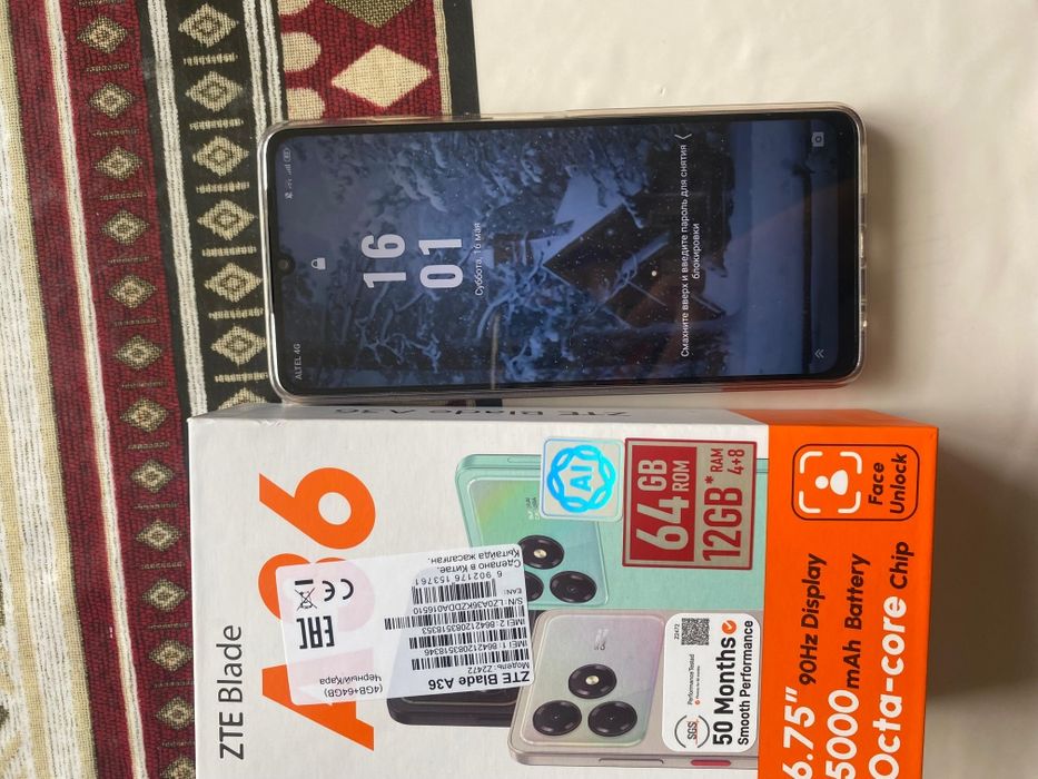 Zte Blade A36 смартфон