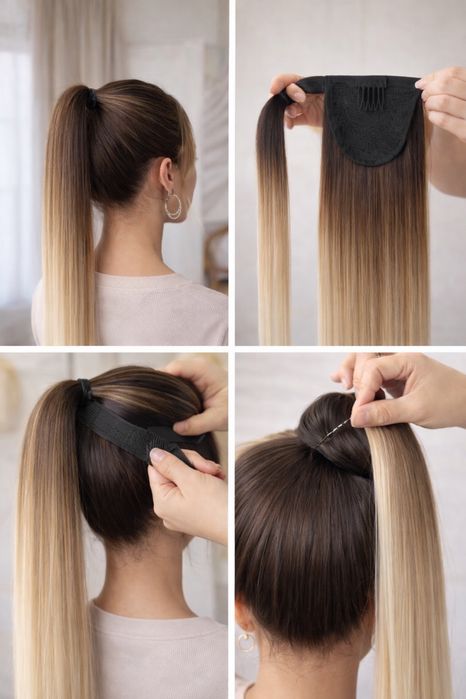 Екстеншъни опашка балеаж