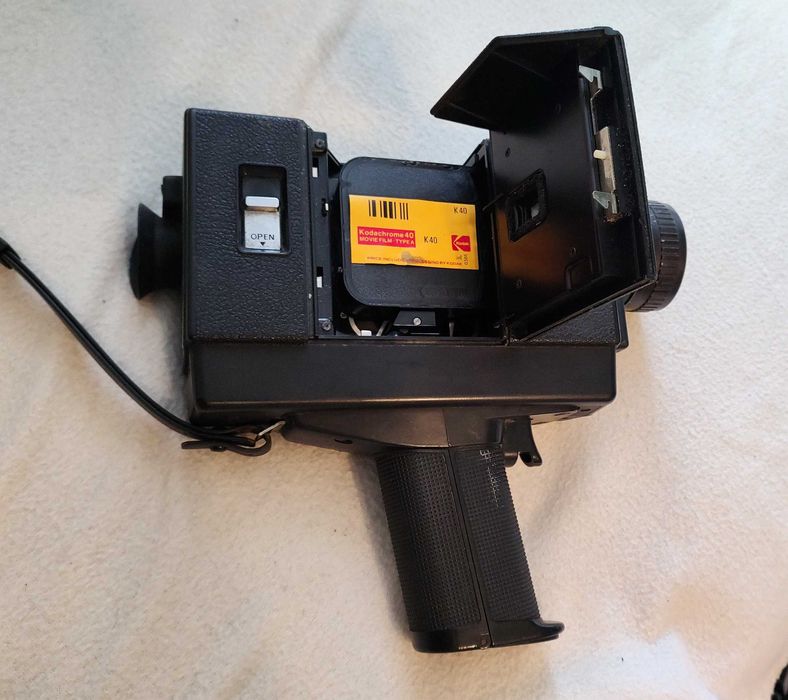 Camera video film 8 mm Sankyo Sound XL-25S din 1975 Japonia colectie