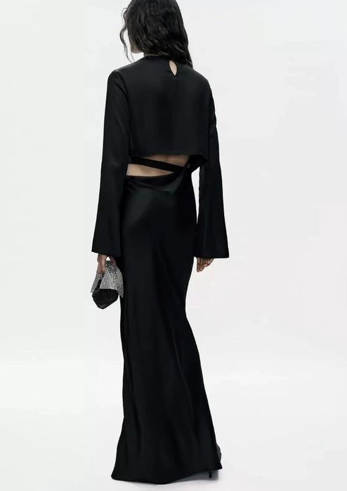 Rochie satinata Zara limited edition