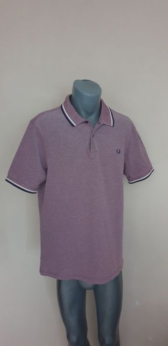 Fred Perry Pique Cotton Slim Fit Mens Size XL ОРИГИНАЛ! Мъжка Тениска!