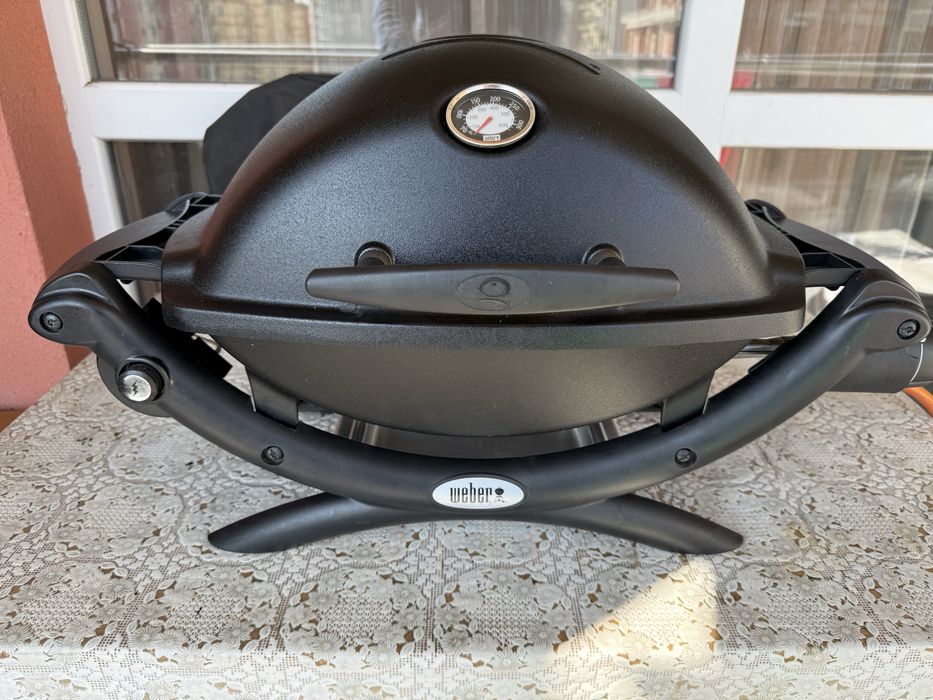 Газово барбекю WEBER Q 1200 ново и WeberQ1200 употребявано