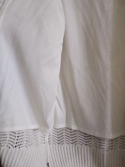 Кофта 42-44. Джемпер школьный белый