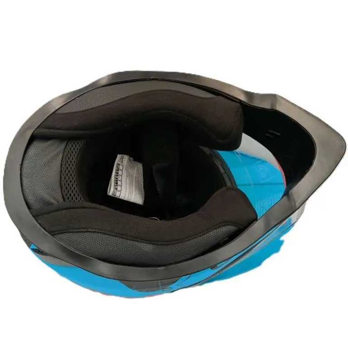 Детска каска с визьор мотокрос ендуро атв