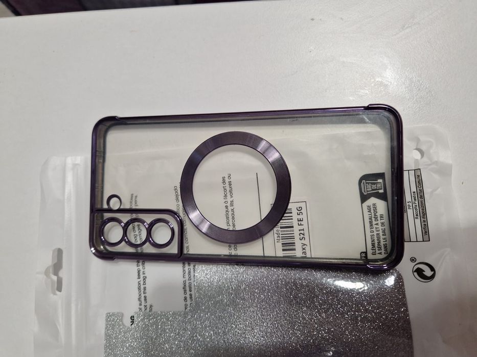 Husa MagSafe Samsung S21 FE 5G incarcare wireless unisex