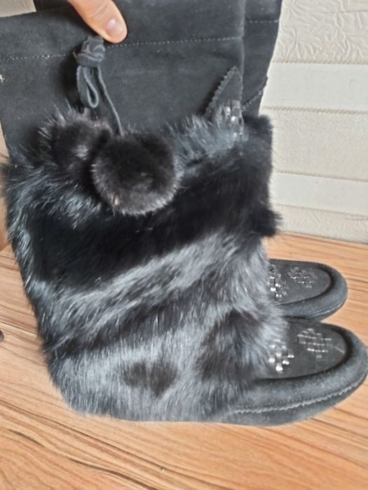 Угги натуралка замш 35