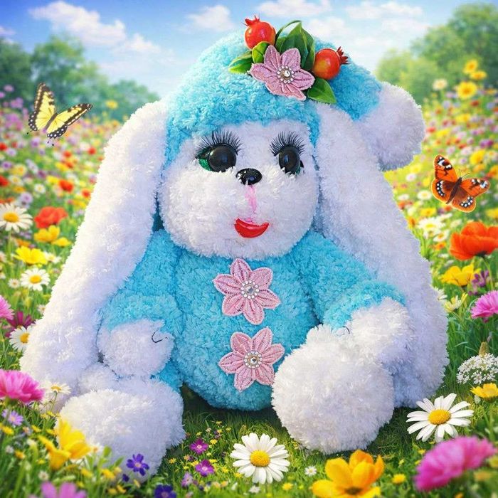 Разнообразные вязанные изделия ручной работы,