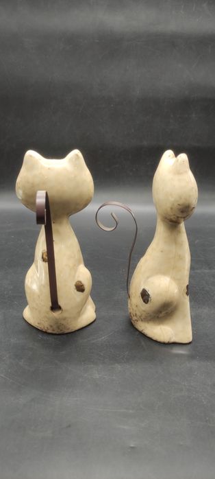 Статуэтка кошка керамика