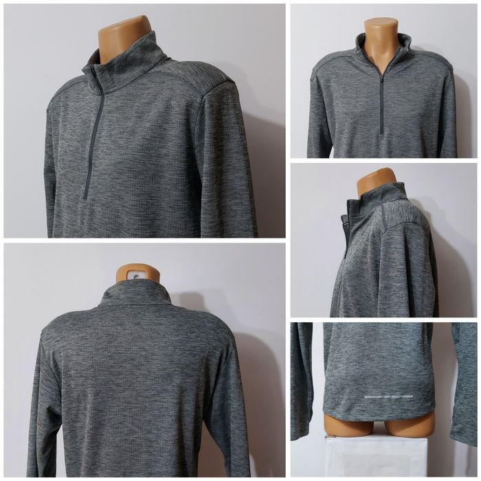 Bluza NIKE Running Dri - Fit cu fermoar scurt mărimea L (men)