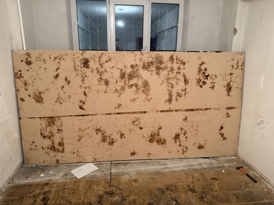 ДСП, 7 полотен, с обрезками.