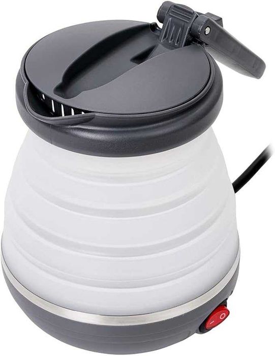 Adler AD1279 Сгъваема електрическа кана, 0,6 л, 750 W, силиконова, без BPA