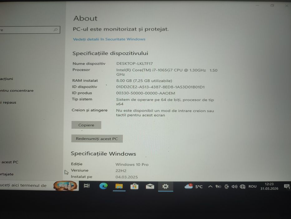 Placa de baza laptop Lenovo ThinkBook 15-IIL - i7-1065G7