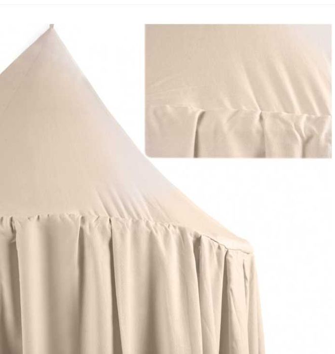 Детска висяща палатка с балдахин 290см бежово