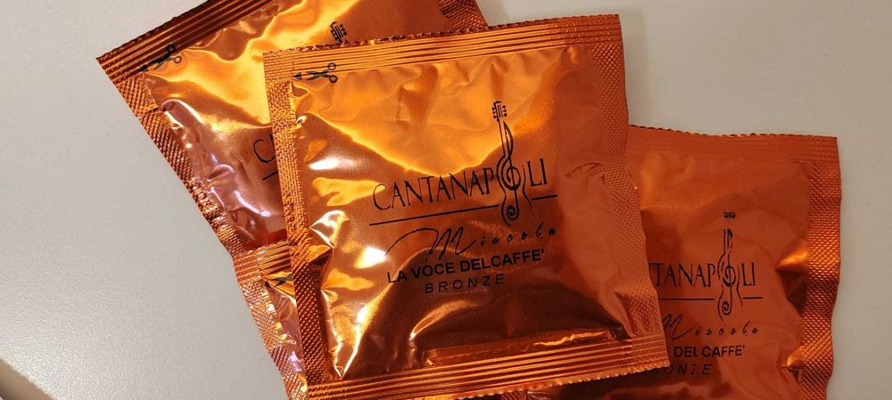 100 x Paduri cafea – Caffè CantaNapoli (Bronze)
