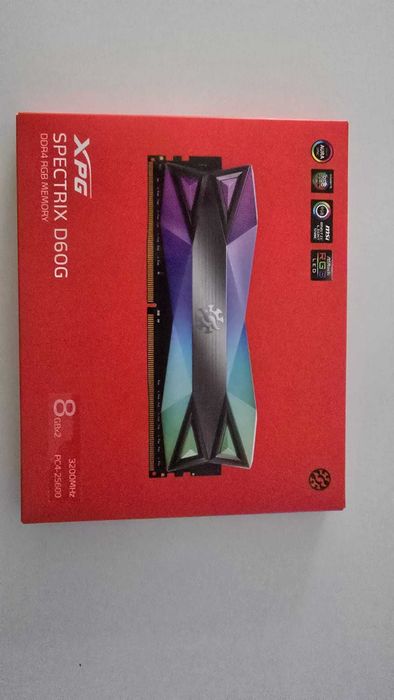 Memorie ADATA XPG Spectrix D60G RGB 16GB DDR4 3200MHz CL16