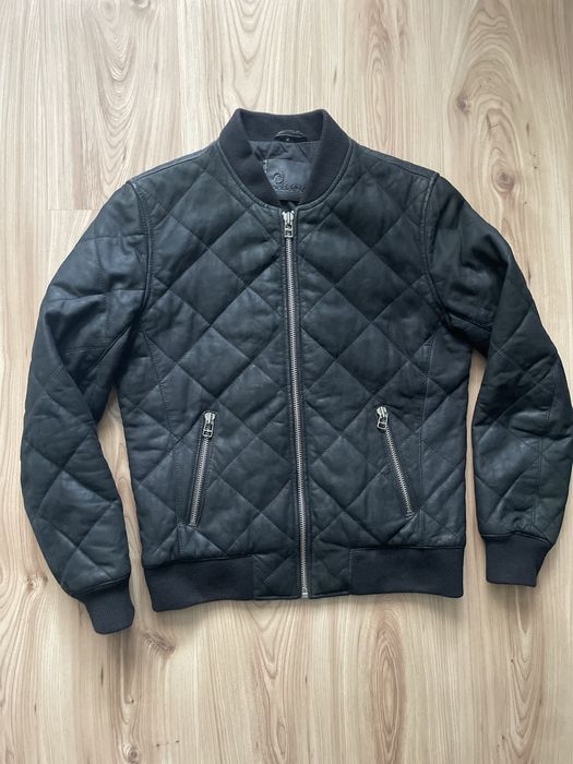goosecraft  Bomber / мъжко кожено(естествена) яке/бомбър M