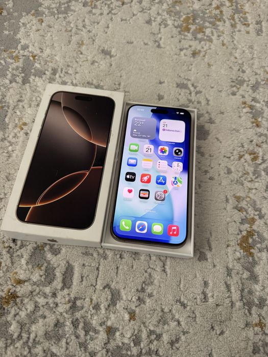 Iphone 16 Pro Max 256 GB Desert Titanium -Impecabil-