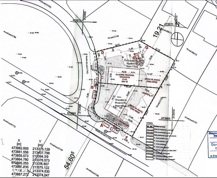 Parcela 1388 mp - Autorizatie Constructie Gradinita - Mosnita