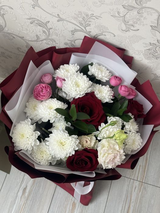 Цветы свежие бу