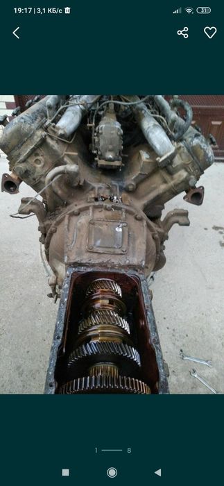 Краз маз матор каропка