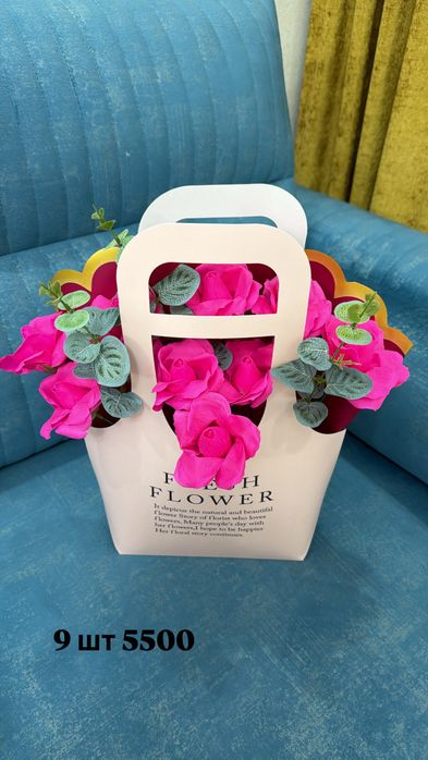 Мыльные розы оригинальные