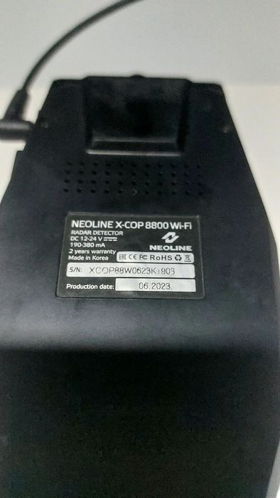 Neoline X-COP 8800 Wi-Fi radar detektori sotiladi
Holati deyarli yangi