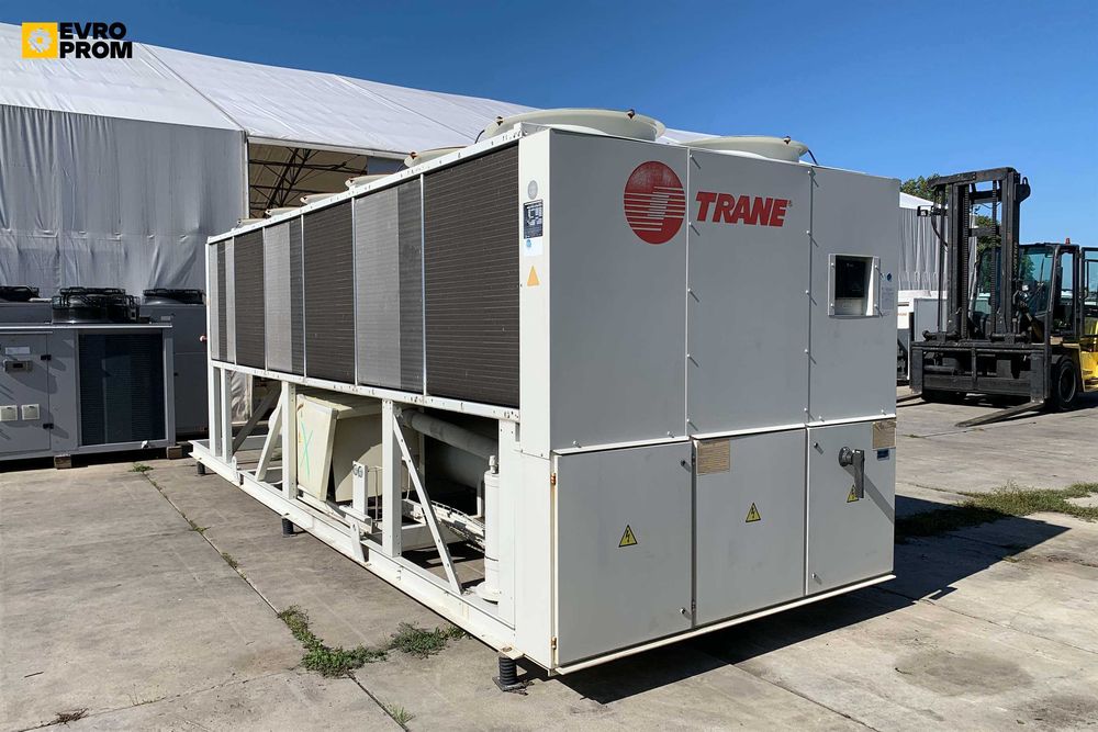 Chiller răcit cu aer TRANE RTAC 185 – 648 kW | pret chiller trane | 2 compresoare cu șurub | Second hand