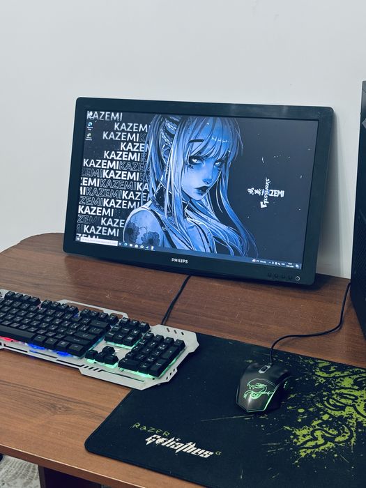 Игровой компьютер с комплектом