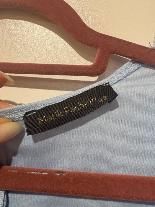 Официална синя рокля