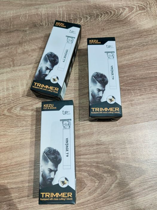 Mașină de tuns Ras Contur Barba cu acumulator , mode retro metalic