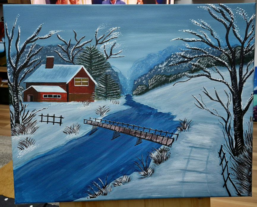 Tablouri pictate manual