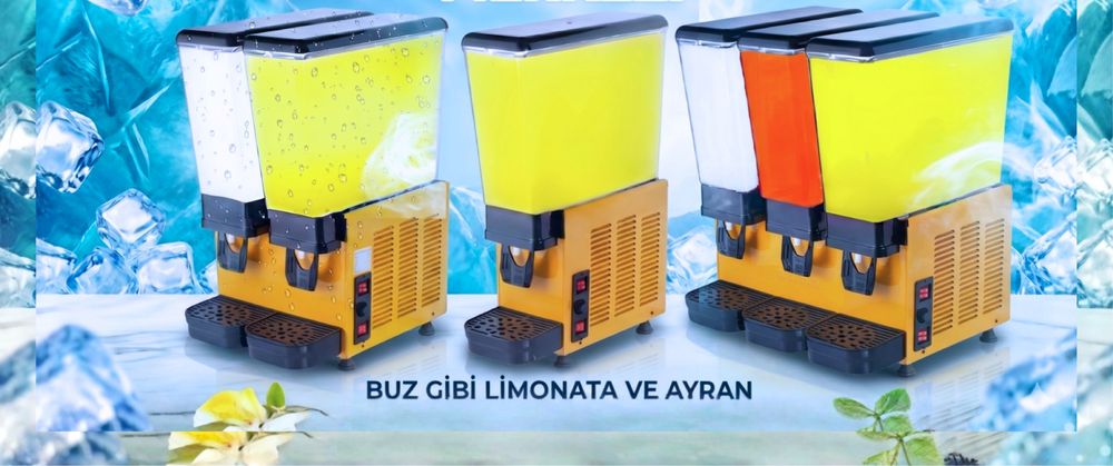 Машина двойна лимонада и айран