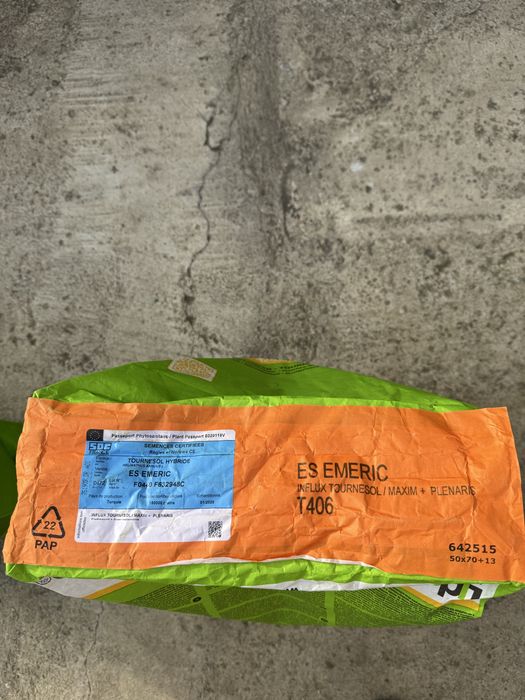 Seminte floarea-soarelui hibrid ES EMERIC Clearfield Plus-150000 boabe