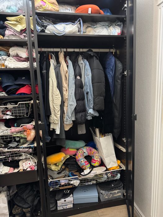 Шкаф IKEA черный