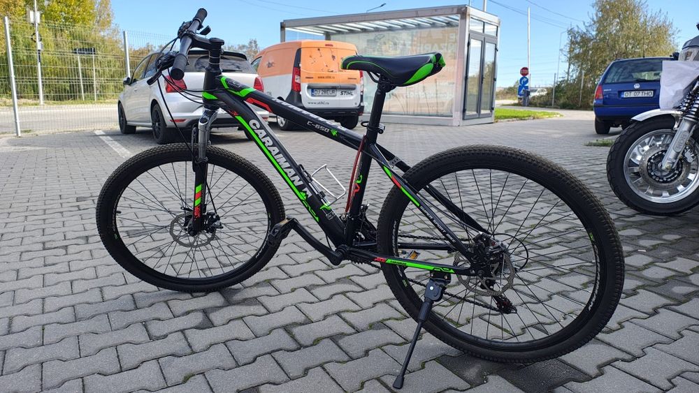Bicicleta CARAIMAN C650, Shimano 21 viteze, frane pe discuri