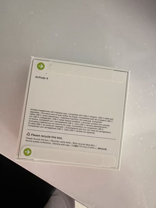 AirPods 4 — оригинал, новые, запечатанные