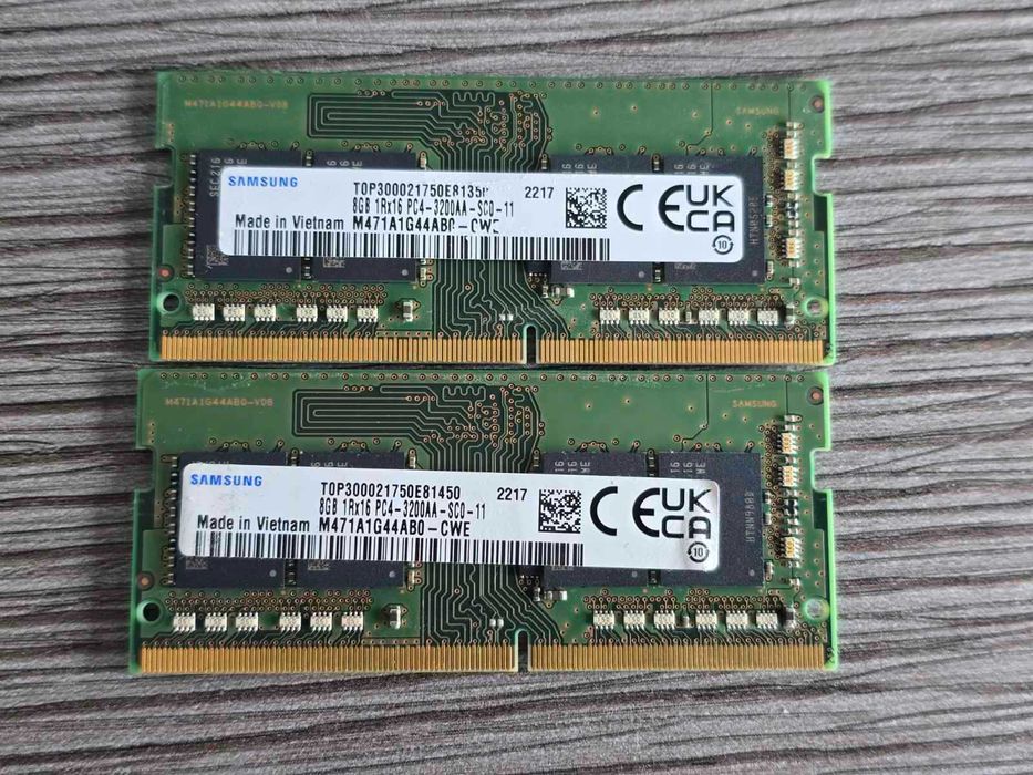 Памет за лаптоп 16GB (2x8GB) Samsung 3200 MHz DDR4