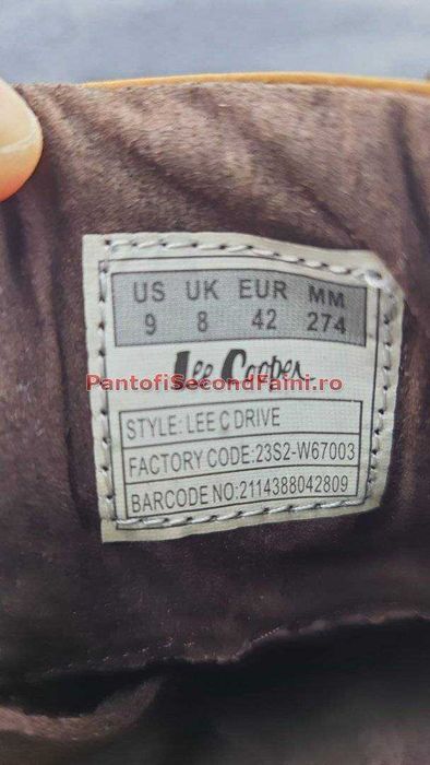 Mocasini trendy full piele de la LEE COOPER marimea 42