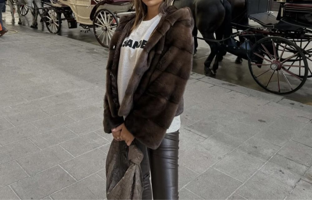 Kopenhagen fur палто от норка