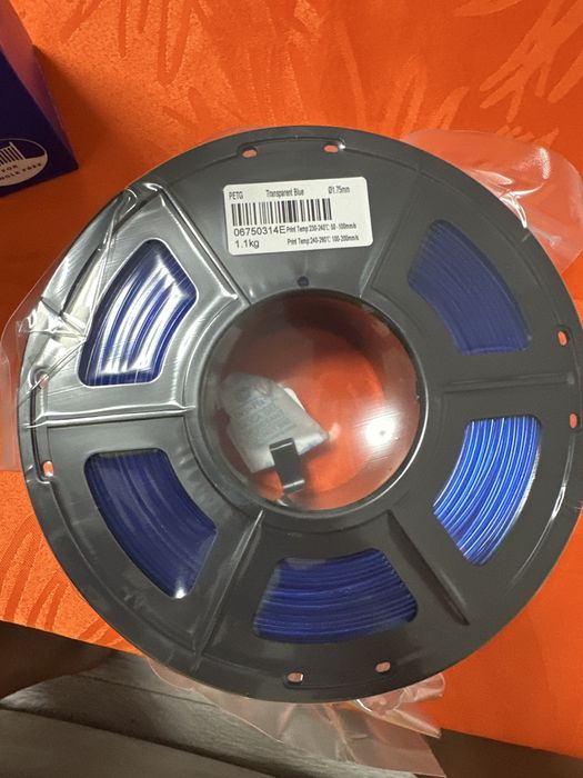3D Filament blue