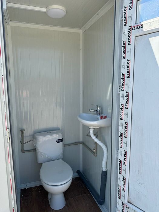 Тоалетна Баня Санитарен контейнер 1.10х1.30м Наличности На изплащане