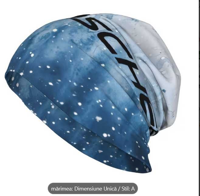 Vand caciula Ski Noua , moale, elastica , calduroasa