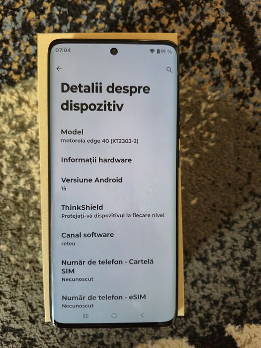 Motorola Edge 40 256 Gb negru