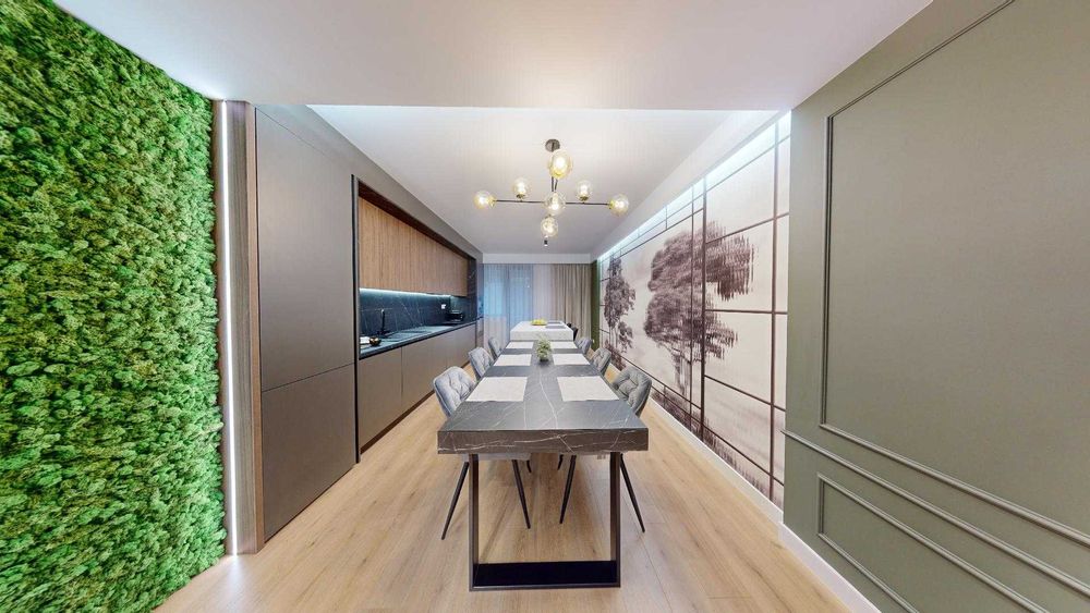 Apartament LUX - 110 mp + terase 50 mp + statie incarcare masini electrice