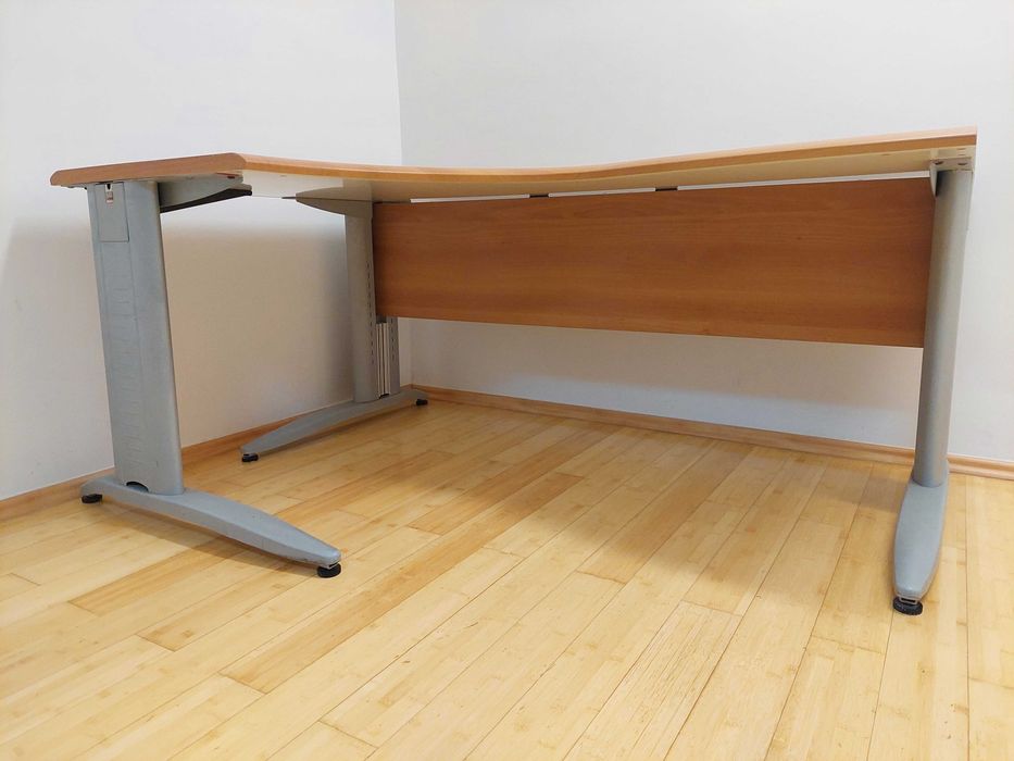 Birou + casetieră LAS, Made in Italy, Mobexpert