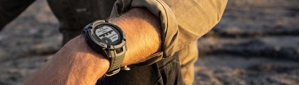 Smartwatch Garmin Instinct 2X Solar, 50mm, GPS, Android/iOS, Graphite/ SIGILAT